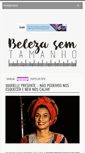 Mobile Screenshot of belezasemtamanho.com